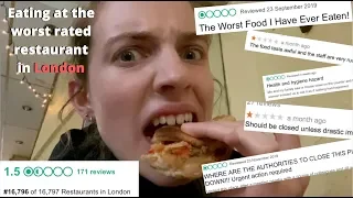 I ate at London's Worst Reviewed Restaurant