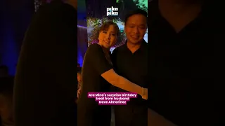 Ara Mina's surprise birthday treat from husband Dave Almarinez