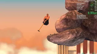 Getting Over It Speedrun in 4:21