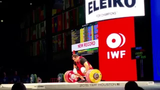 Aleksei Lovchev (RUS, +105 kg), 264 kg Clean & Jerk, World Record