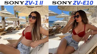 Sony ZV-1 II vs Sony ZV-E10 Camera Test