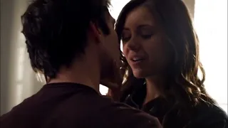 Elena Thinks About Kissing Damon, Liv Attacks Elena - The Vampire Diaries 5x17 Scene