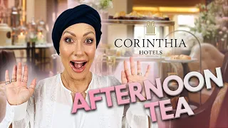 REVIEWING AFTERNOON TEA AT THE CORINTHIA!
