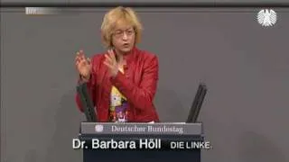 Barbara Höll, DIE LINKE: Wir brauchen grundsätzliche Änderungen auf den Finanzmärkten