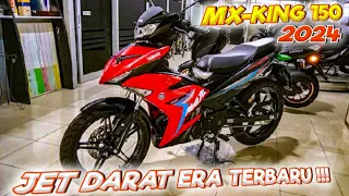 JET DARAT!!!YAMAHA MX KING 2024|WARNA RED🤯🤯🤯