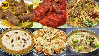 Complete Eid Lunch Menu For First Day by Aqsa's Cuisine, Chicken Biryani, Seekh Kabab, Roast, Karahi