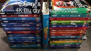Disney & Pixar 4K Blu ray collection 2022