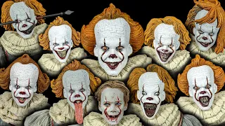 NECA IT: The Many Faces of Pennywise Ultimate Action Figure Review