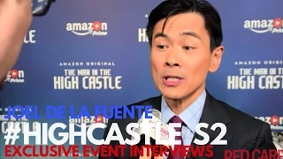 Joel De La Fuente Interviewed at The Man in the High Castle Season 2 Premiere #HighCastle