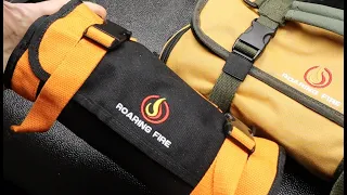 Overland Minimalist Tool Kit: The Roaring Fire Bonfire Mini Tool Roll for convenience & speed