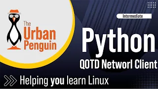 Python Qotd Network Client For Linux