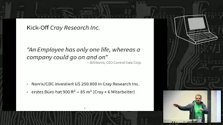 2017 Cray-1, Ikone des Supercomputing