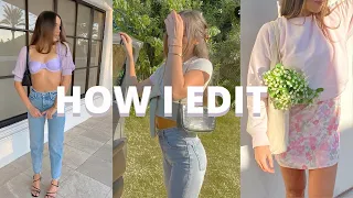 HOW I EDIT MY INSTAGRAM PICS + How I Plan My Feed