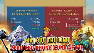 GẶP TRAP SIÊU CỨNG - ZERO KÈO KHỦNG CÙNG VIE | ZEROED 2B TARGET | LORDS MOBILE