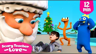 Merry Christmas : Dream Comes True - Tiny Nick Fat Becomes Santa Claus Snowball