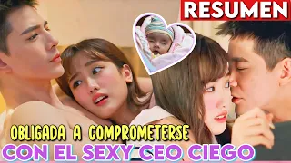 🔥Chica VIVE con el CEO CIEG0, y FINGE ser su PROMETIDA pero se ENAMORAN: RESUMEN