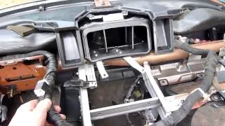 Daewoo Lanos Dash and Firewall Final Tear Down