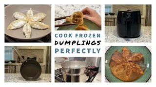 3 Ways to Cook FROZEN DUMPLINGS PERFECTLY (Easy and Fast!)