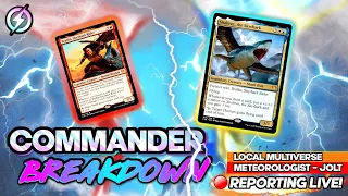 Jolt - Commander Breakdown - Brallin, Skyshark Rider // Shabraz, the Skyshark (Deck Tech Sharknado)