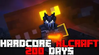 I Survived 200 Days in HARDCORE RLCraft and Here's What Happened...