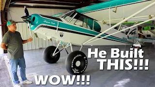 What's in his Hangar Garage?! Javron Cub | J3 Cub | Citabria | Stinson | Mooney Aircraft