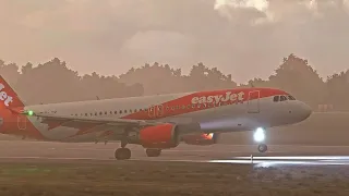 Cinematic flight with Easyjet . And Landing at the new Inibuilds Leeds Bradford....MSFS