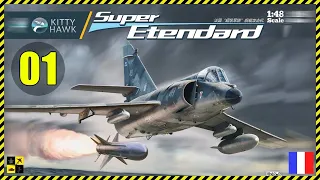 ▶️ Montage Super Etendard Modernisé Kittyhawk 1/48 - Partie 01