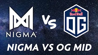 Nigma vs OG — MID Battle