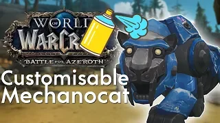 Mechanocat Laser Pointer (Customisable Mount) & How it Works | Battle for Azeroth