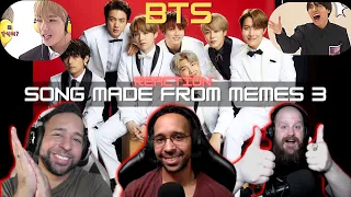 A SONG CREATED OUT OF BTS MEMES (3) | StayingOffTopic REACTION #btsmemes
