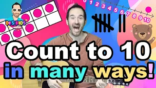 Count From 1 To 10 | Representing Numbers In So Many Ways | Math Song for Kids