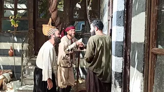 تحضير مشهد من مسلسل ولاد سلطان ... مزح ثقيل