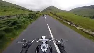 Kirkstone Pass, Lake District with a Honda Shadow VT125 and Yamaha Dragstar XVS125