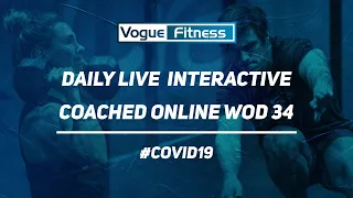 Vogue Fitness Live Home WOD | EPISODE 34