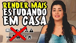 COMO RENDER MAIS ESTUDANDO EM CASA | Laura Amorim