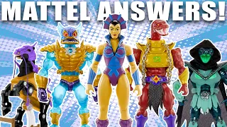 ANSWERS! Mattel responds on the MOTU Fall Catalog Reveals with new info!