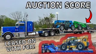 Snagging Deals at the Equipment Auction, Trucking with my Brother to South Georgia!