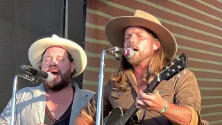 Lukas Nelson and Nathaniel Rateliff “Homeward Bound” Live at Newport Folk Festival, July 23, 2022