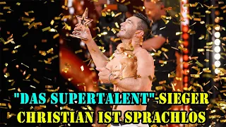 "Das Supertalent"-Sieger Christian ist sprachlos!