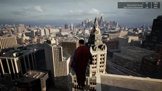 Unreal Engine 5 - A Superman Flight Experience Demo