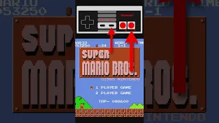 Hidden Cheat Code in Super Mario Bros! 😮