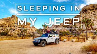 Sleeping In My Jeep : My Setup, Insulation Etc.