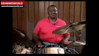 Bernard "Pretty" Purdie: About WARMING UP ON DRUMS