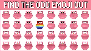 HOW GOOD ARE YOUR EYES #170 l Find The Odd Emoji Out l Emoji Puzzle Quiz