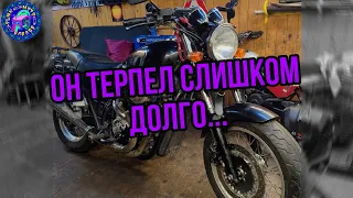 Насколько живучий HONDA VRX 400