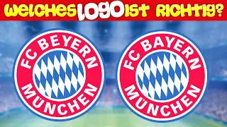 Fußball Logos erraten! Welches Logo ist richtig? ~ Fußball Quiz 2023