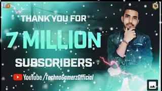 THANK YOU FOR 7 MILLION SUBSCRIBERS  #status