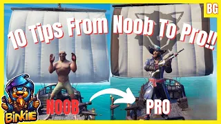 10 Tips From Noob To Pro // Sea of Thieves Tips and Tricks #seaofthieves