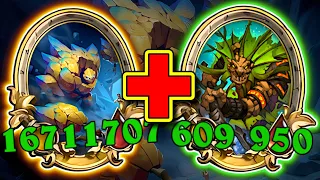 HUGE stats with this combo! | Hearthstone Battlegrounds Duos