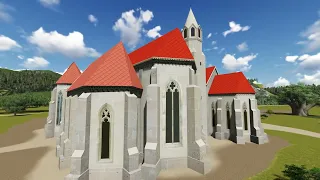 A sárospataki ferences kolostor 3D-ben
